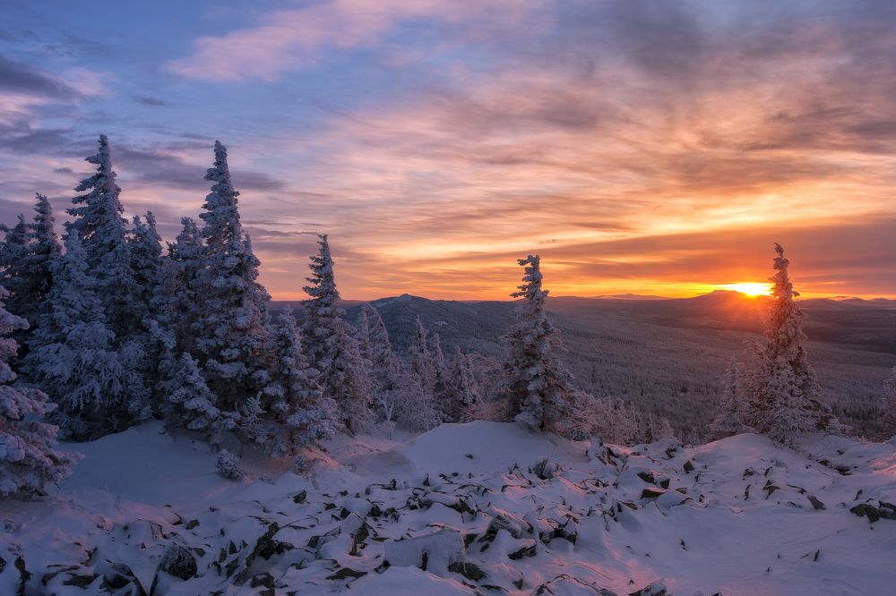 Закат на Уреньге