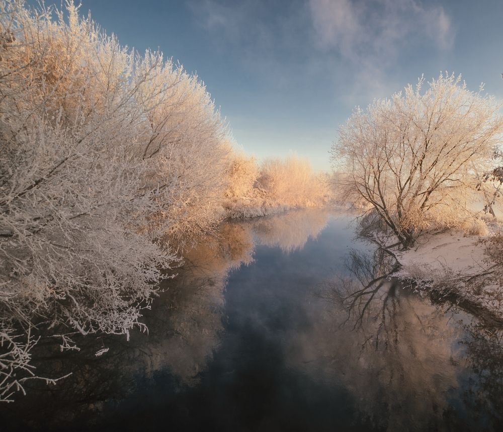 Утро на беспокойной речке