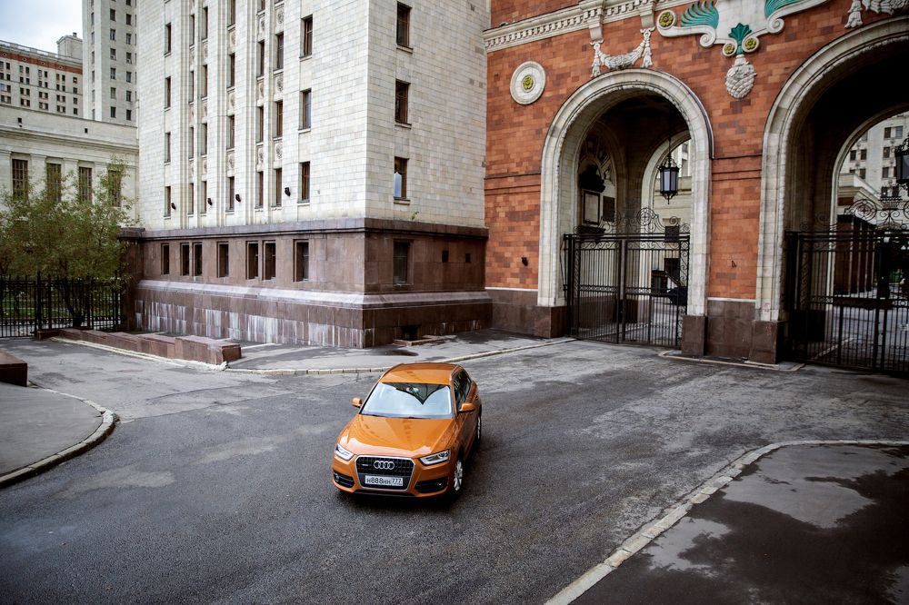 audi q3 бешеный апельсин