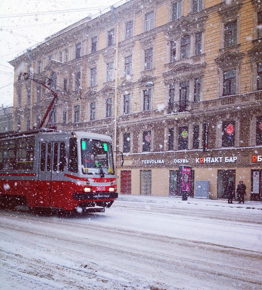 Flakes of snow