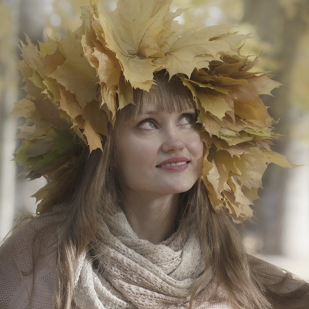 Девушка-осень