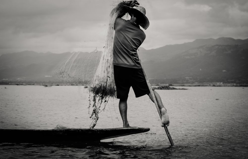 Myanmar Fisherman