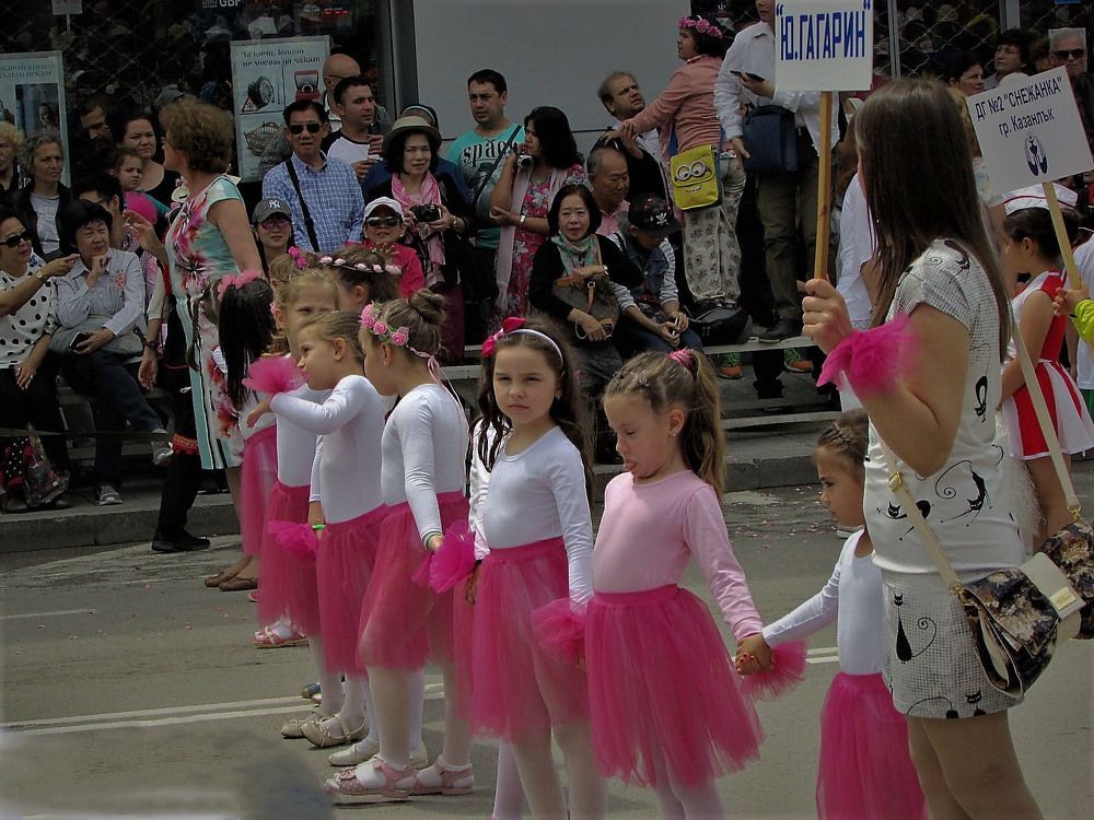 And the children are celebrating