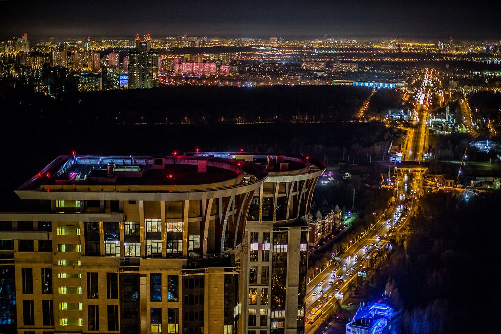 Ночная Москва