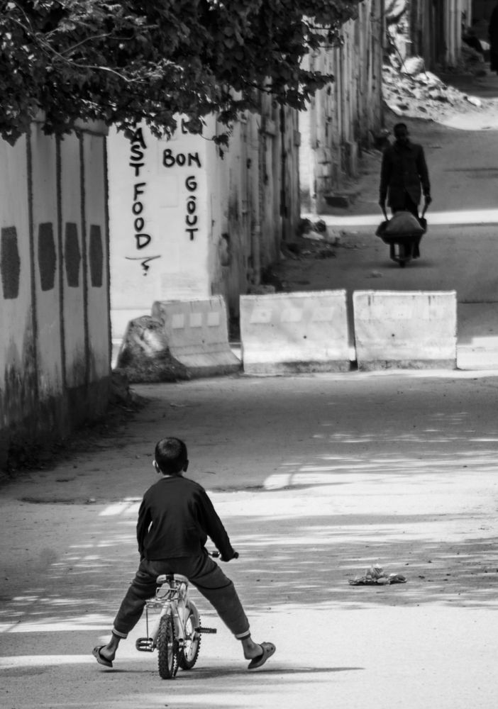 Entre deux générations diferante