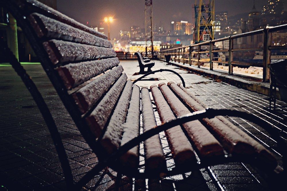 Сахарная скамейка.