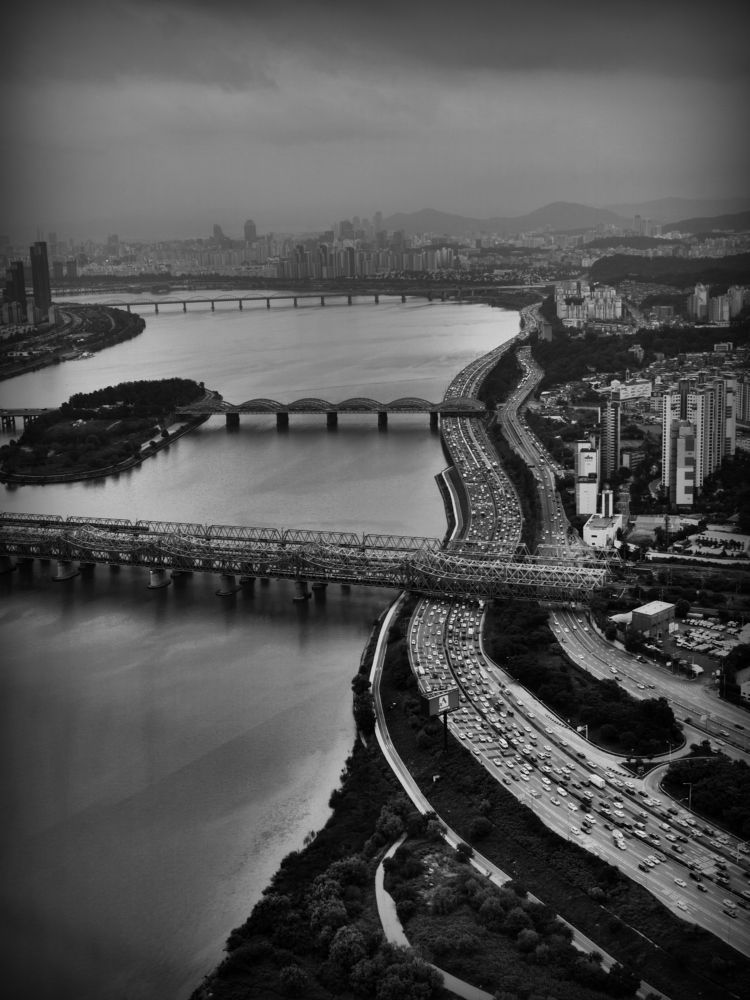 Seoul from 63. building