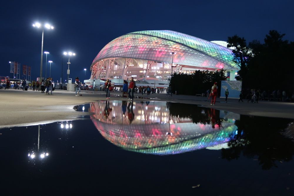 Стадион Фишт в Олимпийском парке Сочи