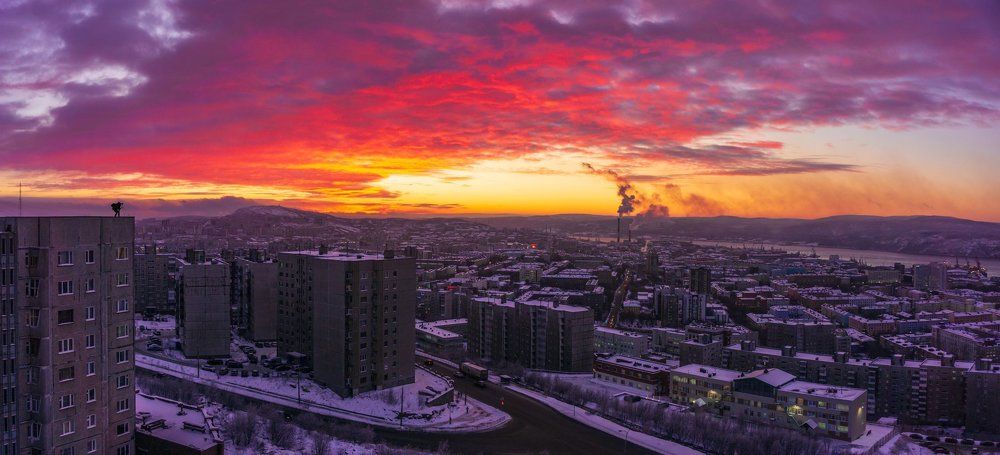 Последний закат перед полярной ночью