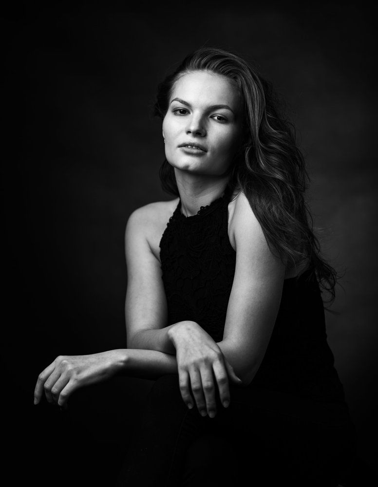 портрет девушки