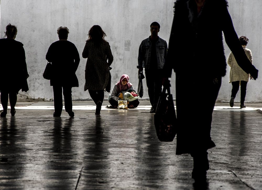 The life is colorful, but our world is not!