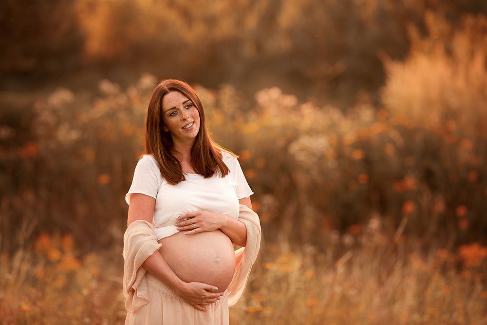 Maternityshooting late Summer