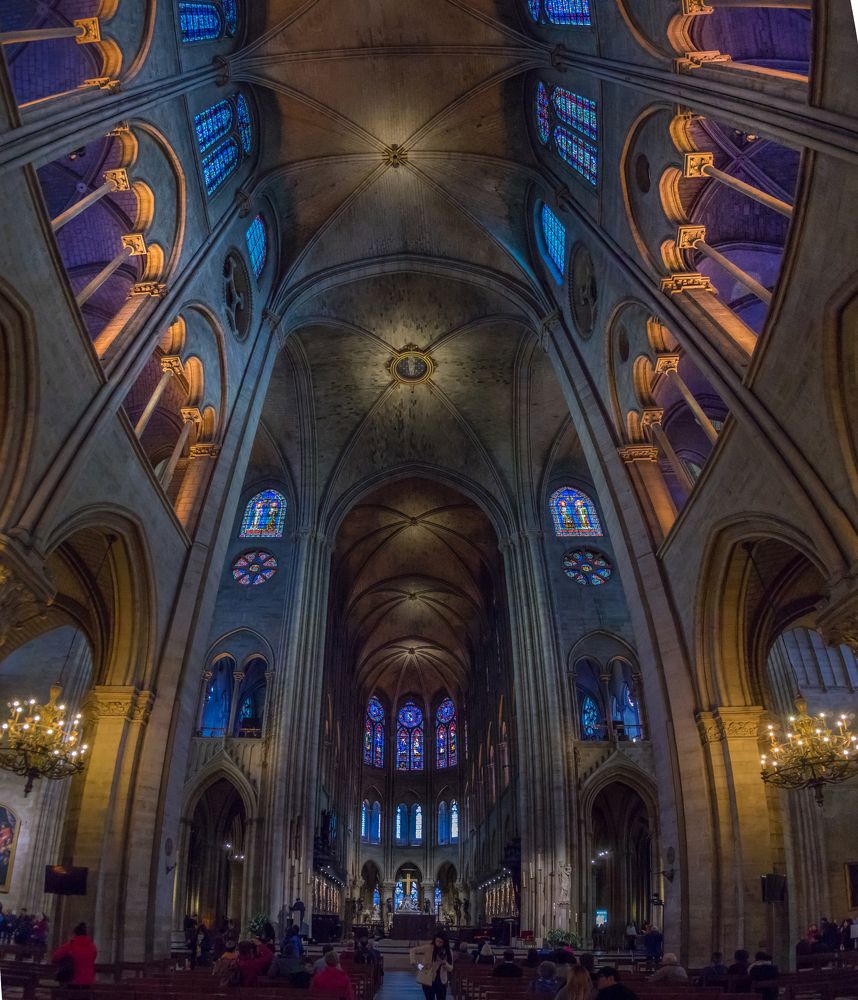Notre Dame panorama