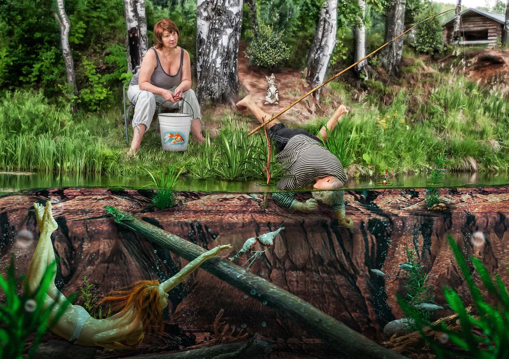 Неудачливый рыбак или патовая ситуация