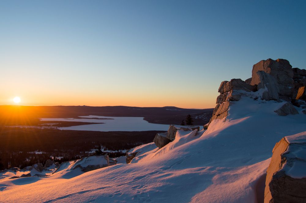 Рассвет на хр.Зюраткуль