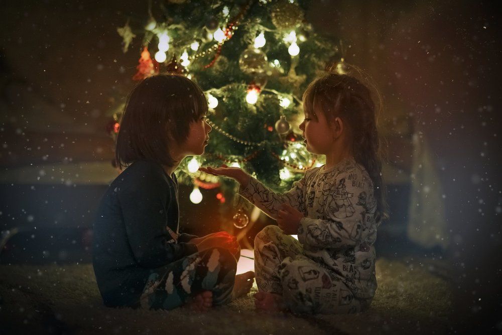 волшебный снег