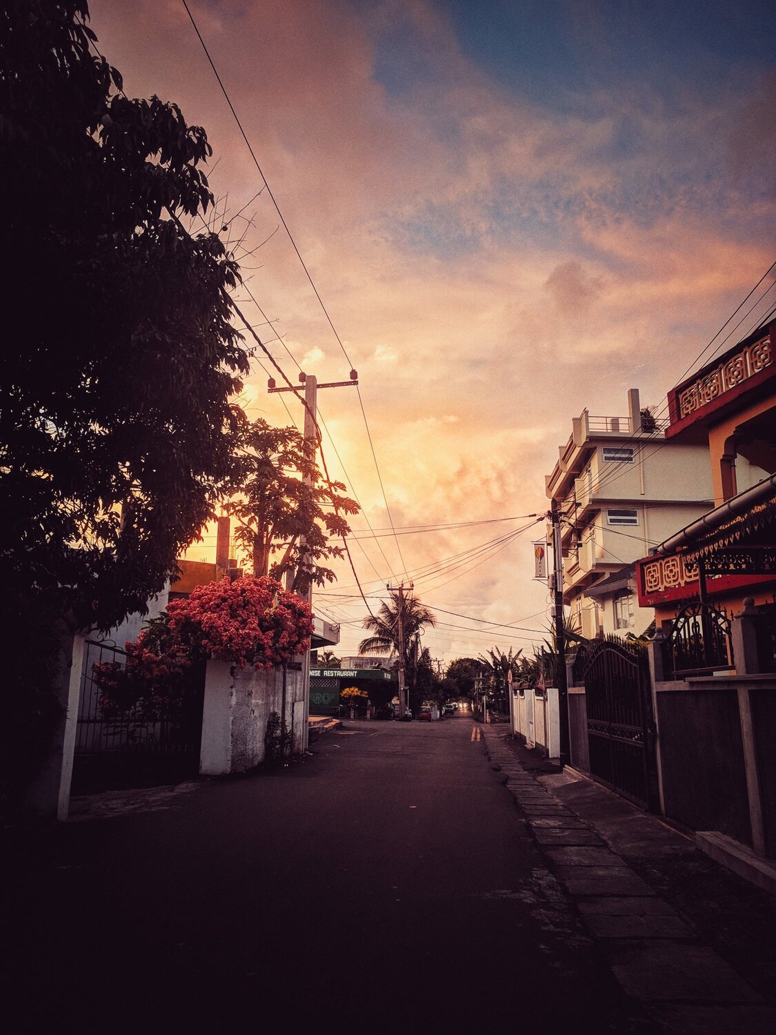 In Mauritius's streets