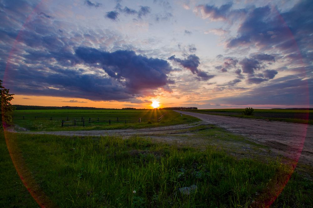 Перламутровый закат