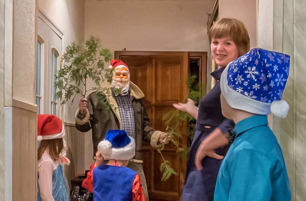 Когда Дед Мороз ёлку в дом к нам не принёс