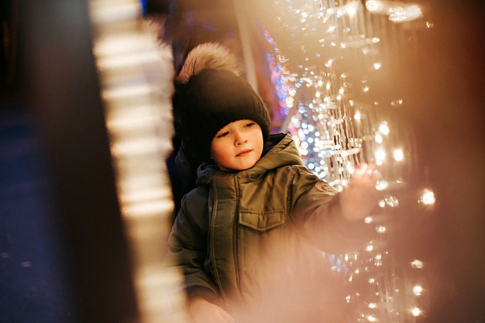 В ночных огнях