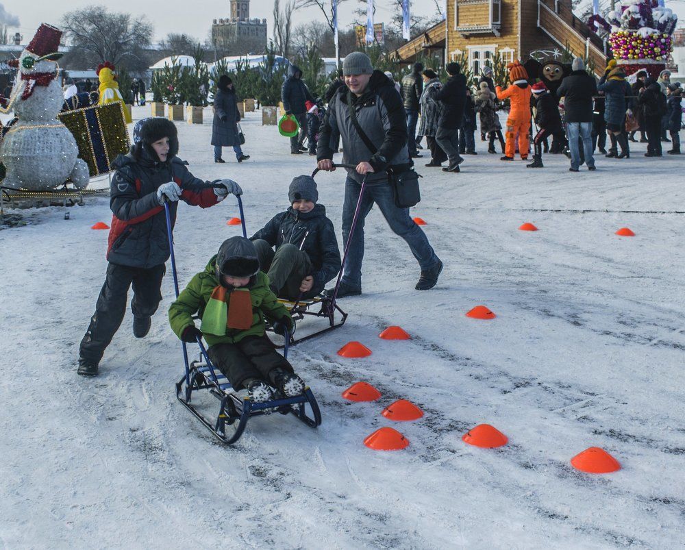 Наперегонки
