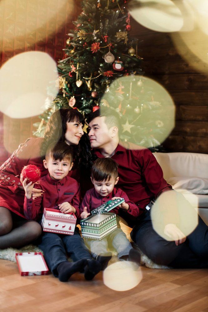 Марина, Сергей, Марк и Марсель