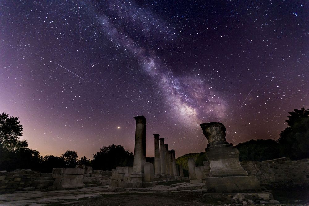 Milkyway above Stratonikea
