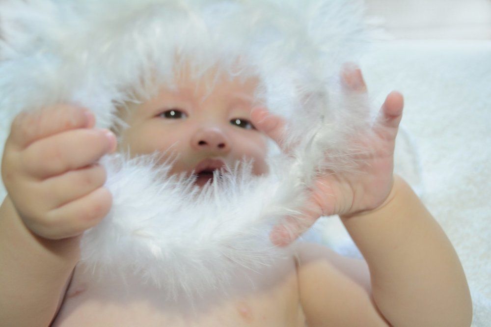 Малыш пушинка