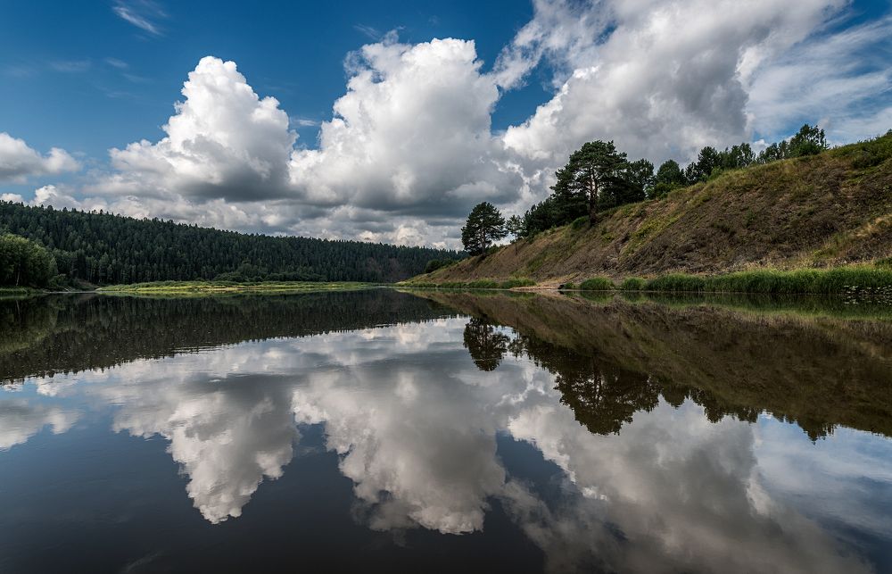 Зеркало реки Чусовой