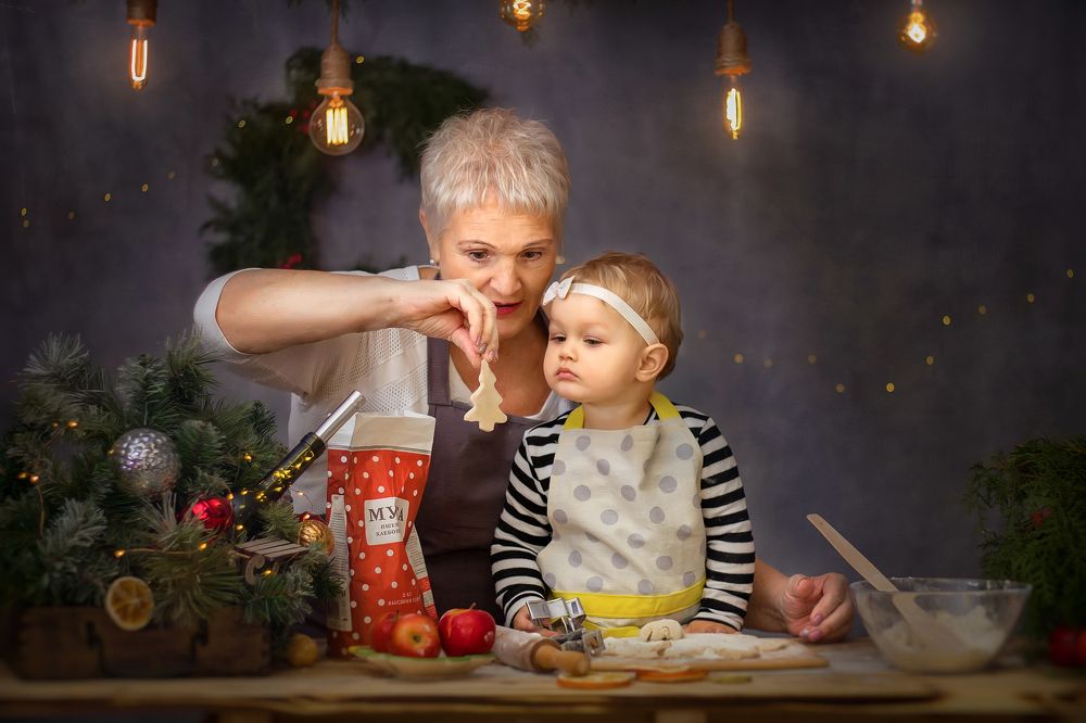 Новогоднее печенье