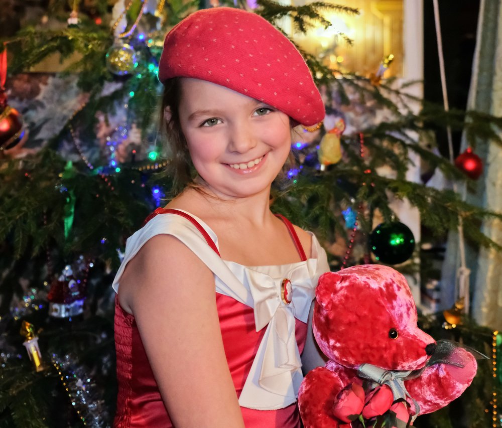 Розовый Мишка - лучший подарок для розовой Барби.