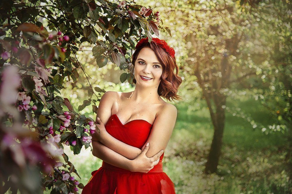 Цветущий сад