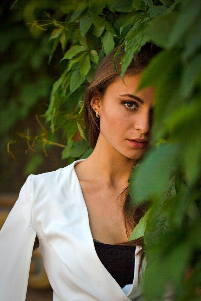 Портрет прекрасной девушки