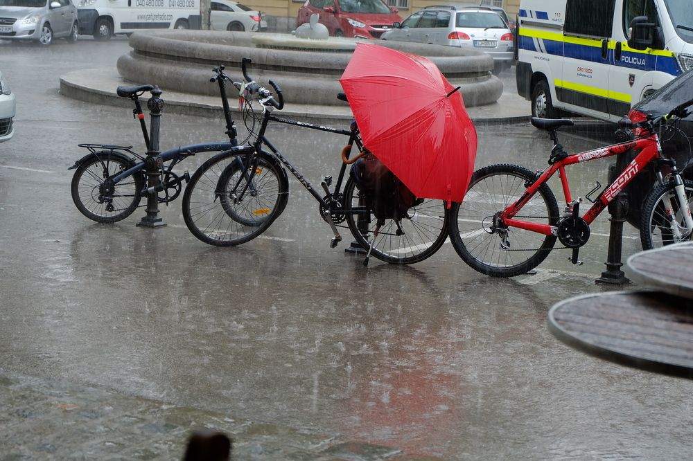 Protecting from rain