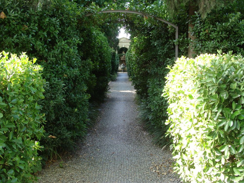 Gala Dali's garden.