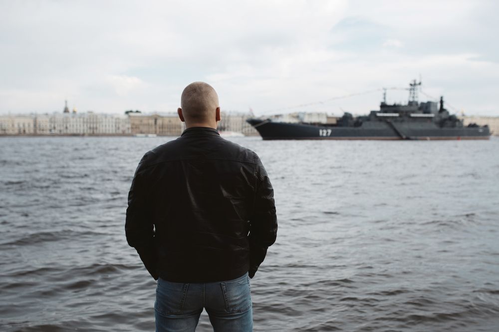 Перед парадом ВМФ