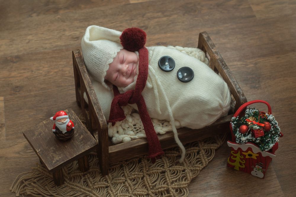 Улыбочка снеговика.