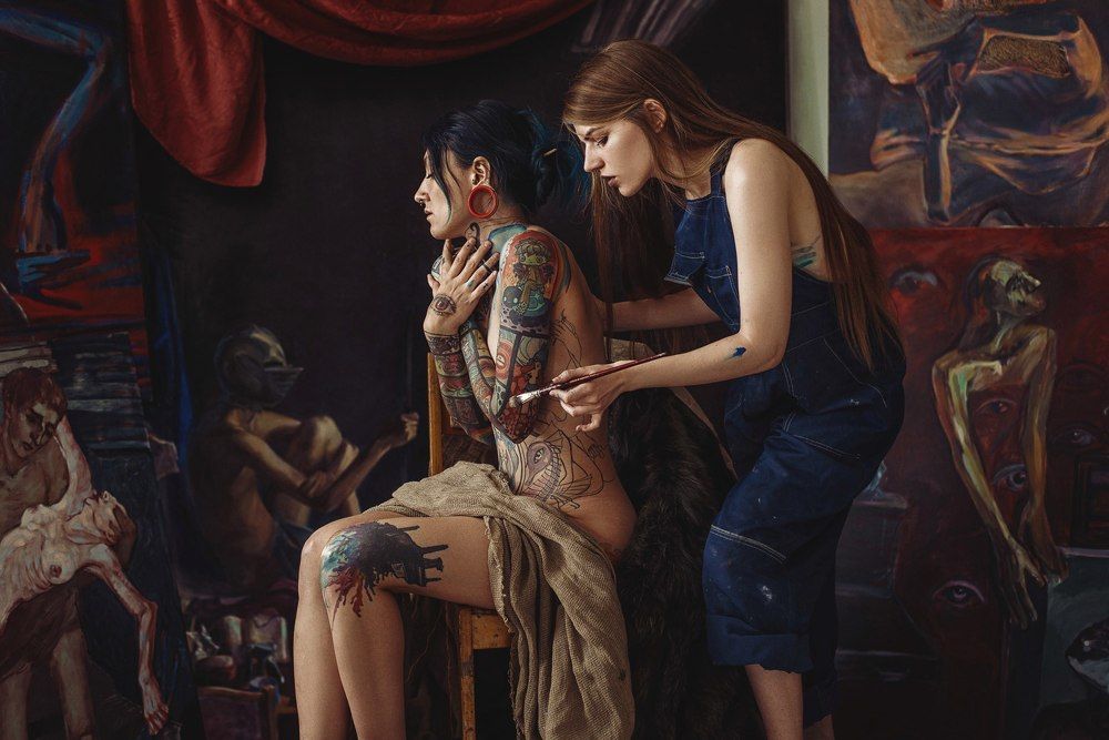 Художник и муза