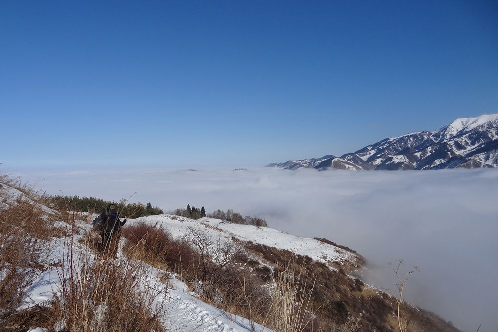На границе с облаками