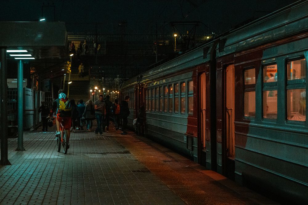 Отправление поезда