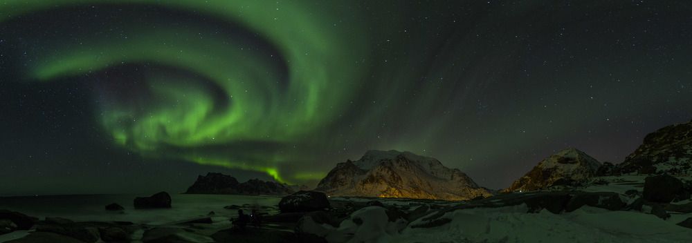 Lofoten-Green night