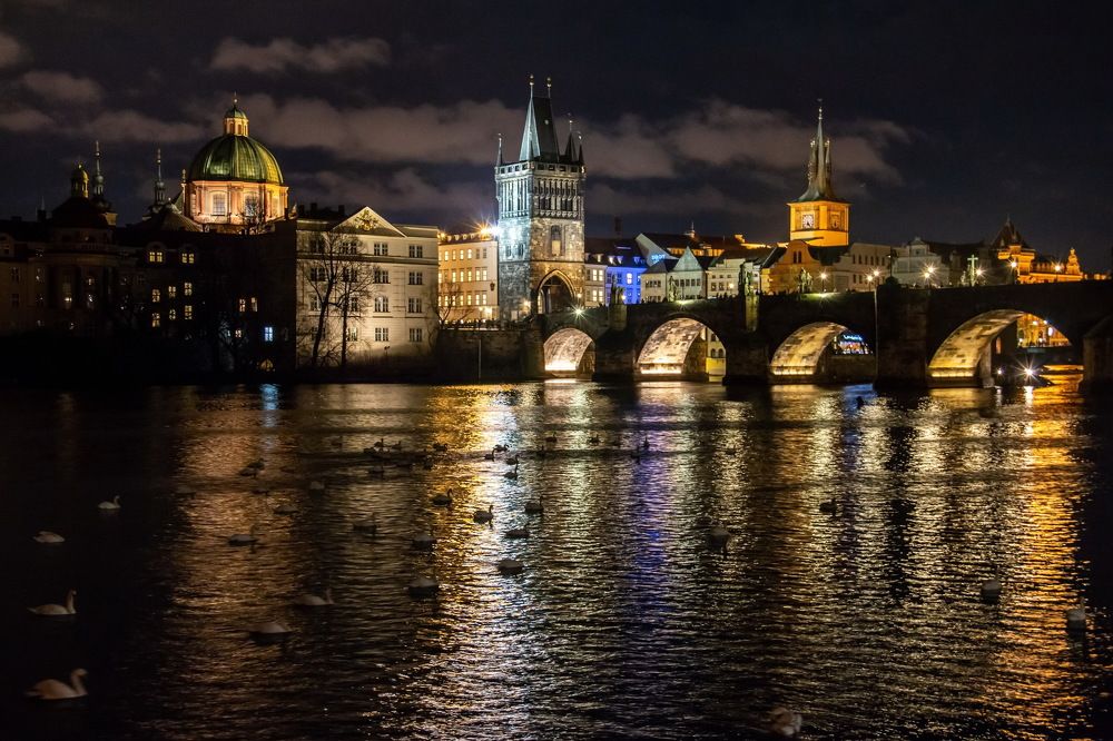 Charles bridge in Prague