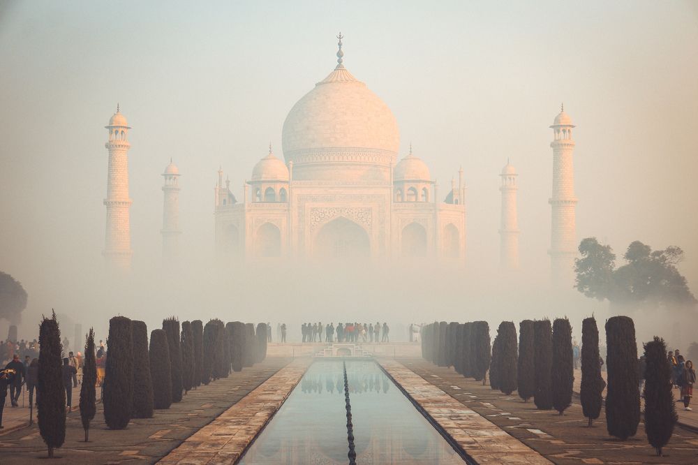The Foggy Taj