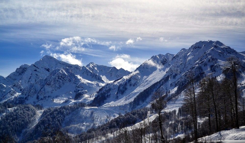 Горы в Красной Поляне