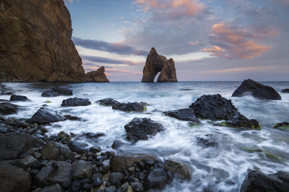 Свет уходящего солнца