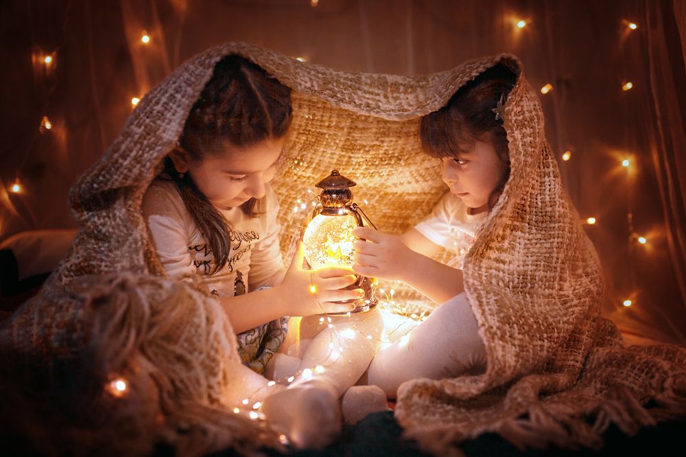 Под одеяльцем в Рождество