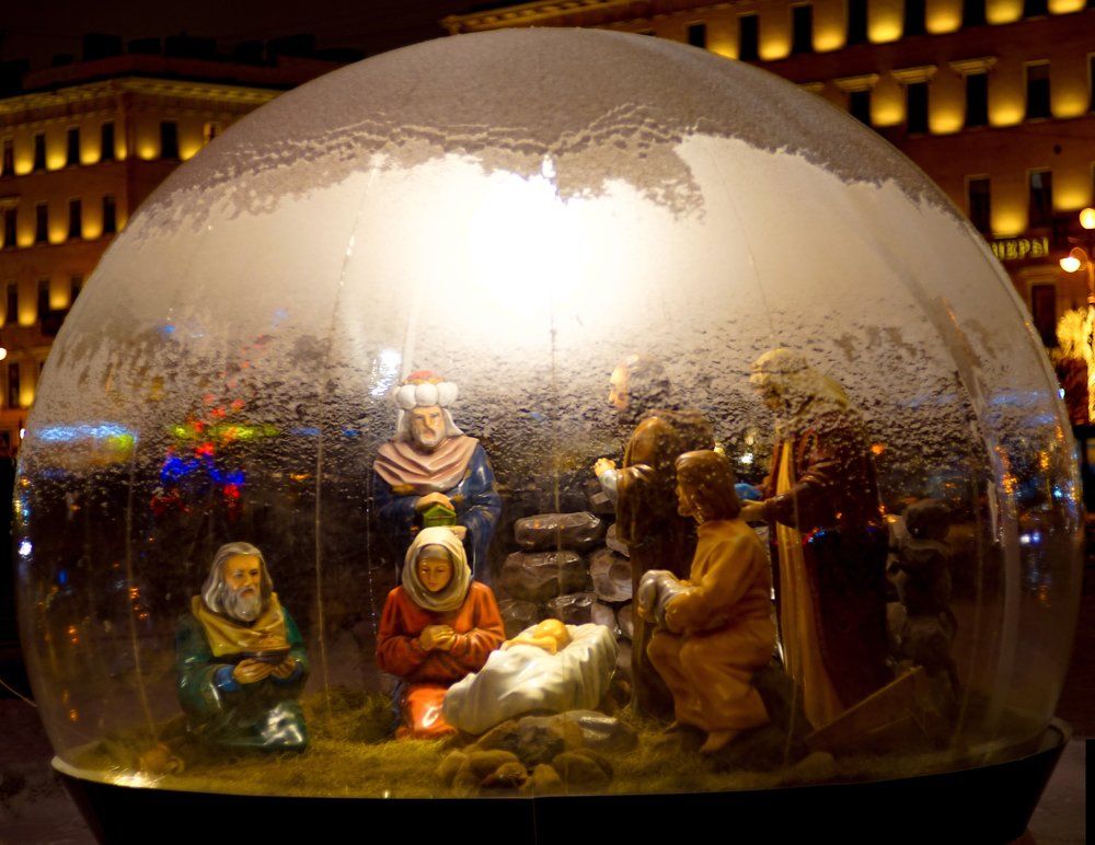Рождество у Казанского собора