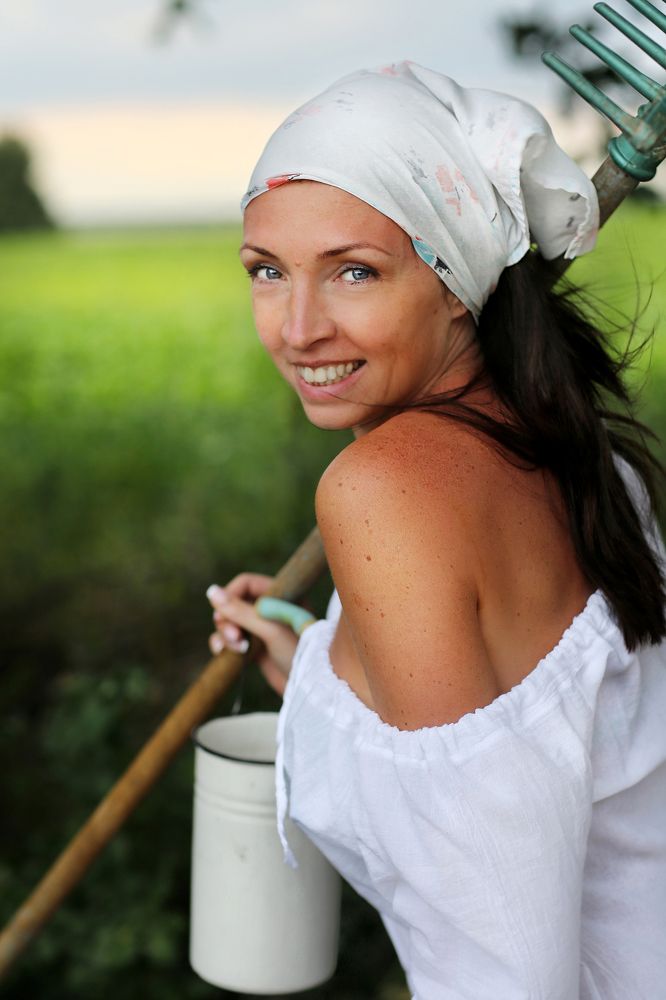 крестьянка