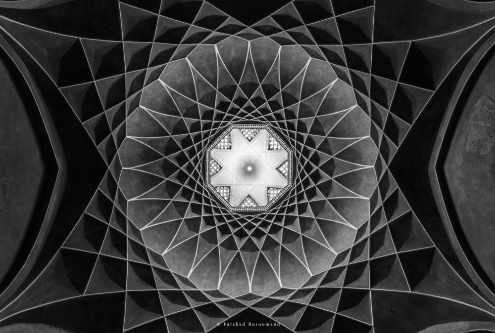 Ceiling of dolatabd garden