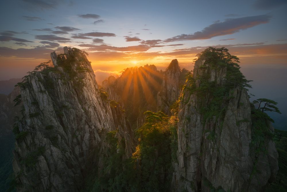 The light of Huangshan